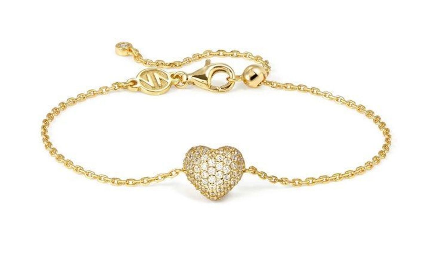 Bransoletka Nomination z pozłacanym sercem z bambusa Collection Life Poetryd.jpg